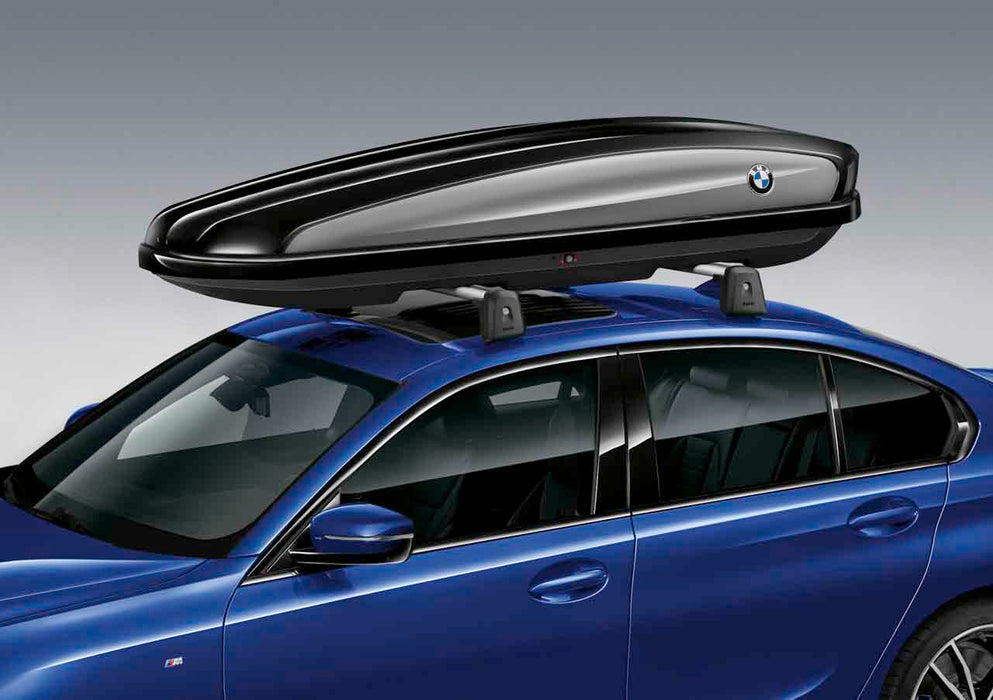 BMW 420 Litres Car Roof Top Storage Cargo Carrier Box - Black