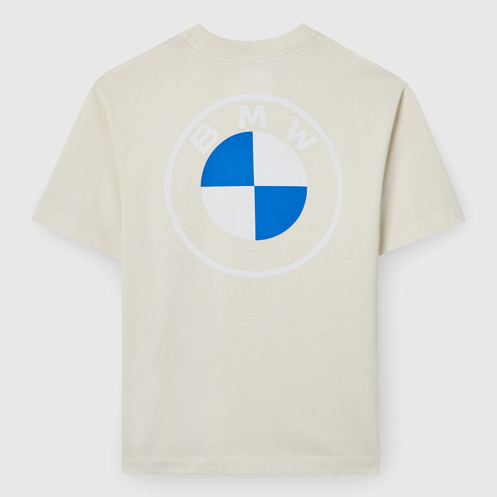 BMW T-Shirt Logo Reverse Unisex - Cream