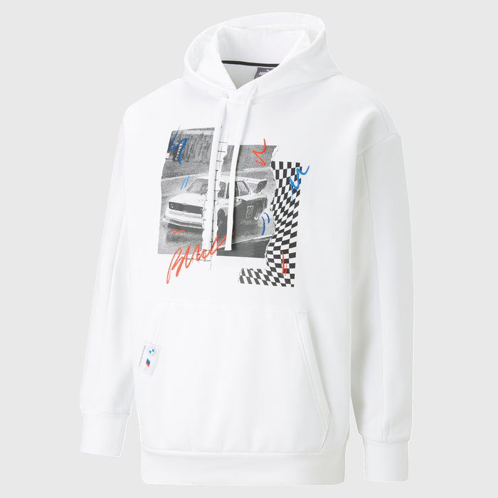 Mens white graphic hoodie hotsell