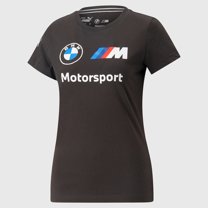 BMW M Motorsport Logo Tee Women - Black