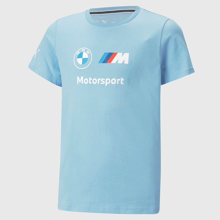 BMW M Motorsport Logo Tee Kids - Blue