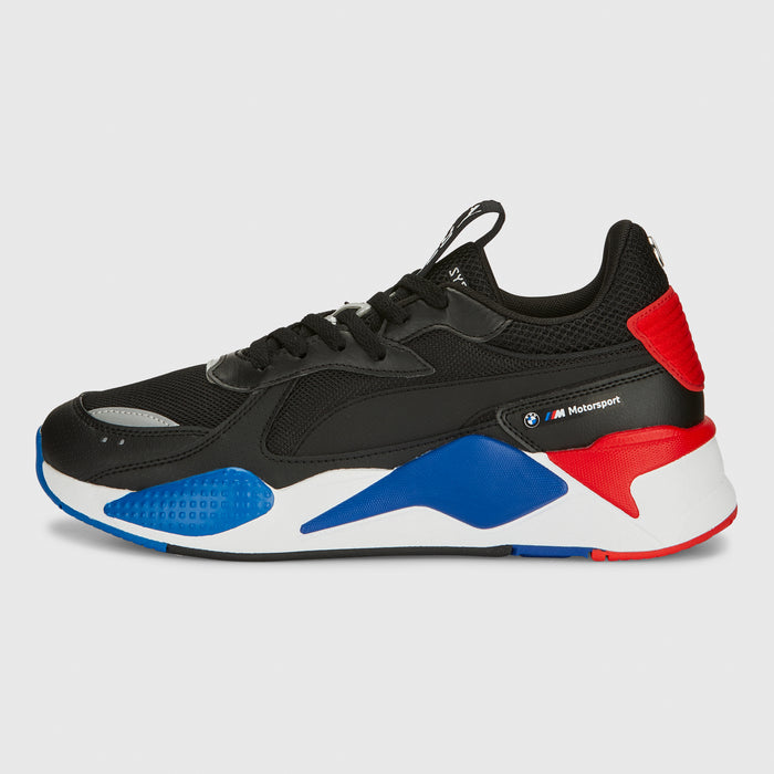 BMW M Motorsport Shoes Rs-X - Black with Blue and Red Flash