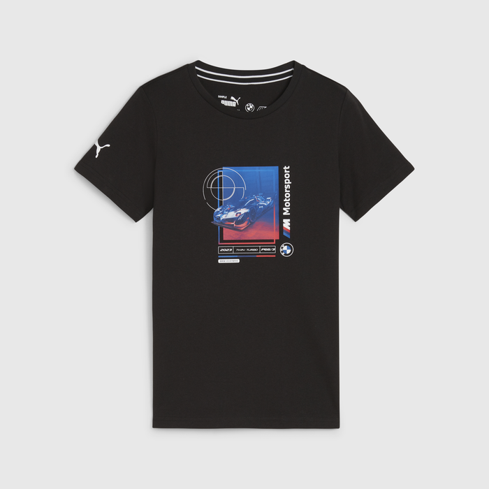 BMW M Motorsport Graphic Tee Kids - Black